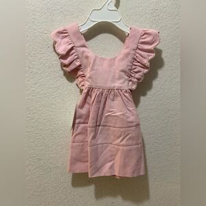 sophie and lucas Ruffle Backless Sleeveless Dress